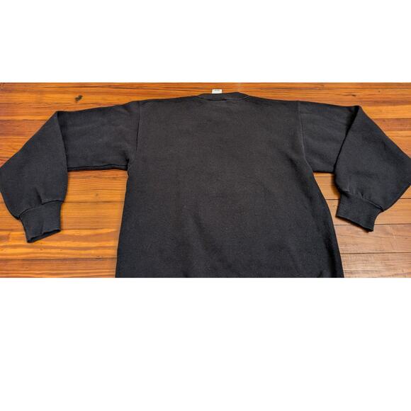 Peanuts VTG 90s Halloween Black Size Medium Crewneck - Picture 4 of 6